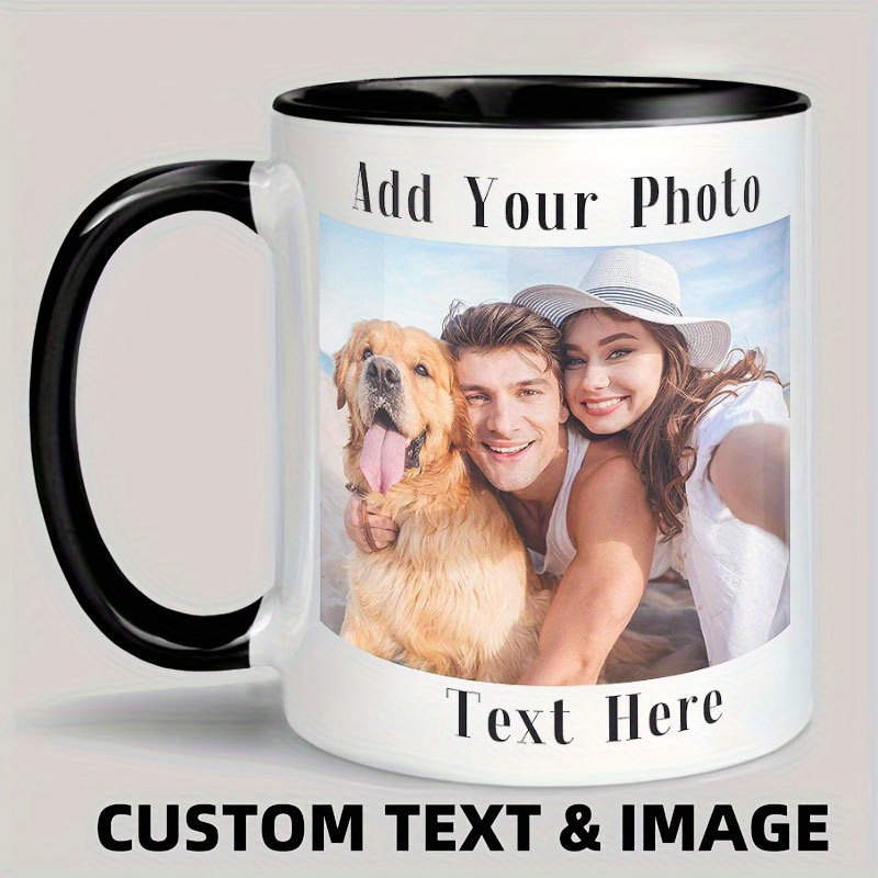 Coffee Tea Images - 2D 1 stuk, 11oz gepersonaliseerde keramische
