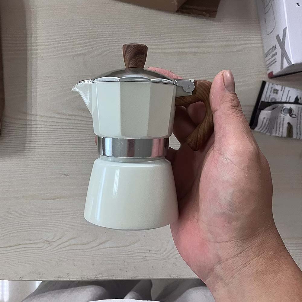 Moka Pot Stove - Aluminium Italiaanse Moka Espresso Koffiezetapparaat Percolator