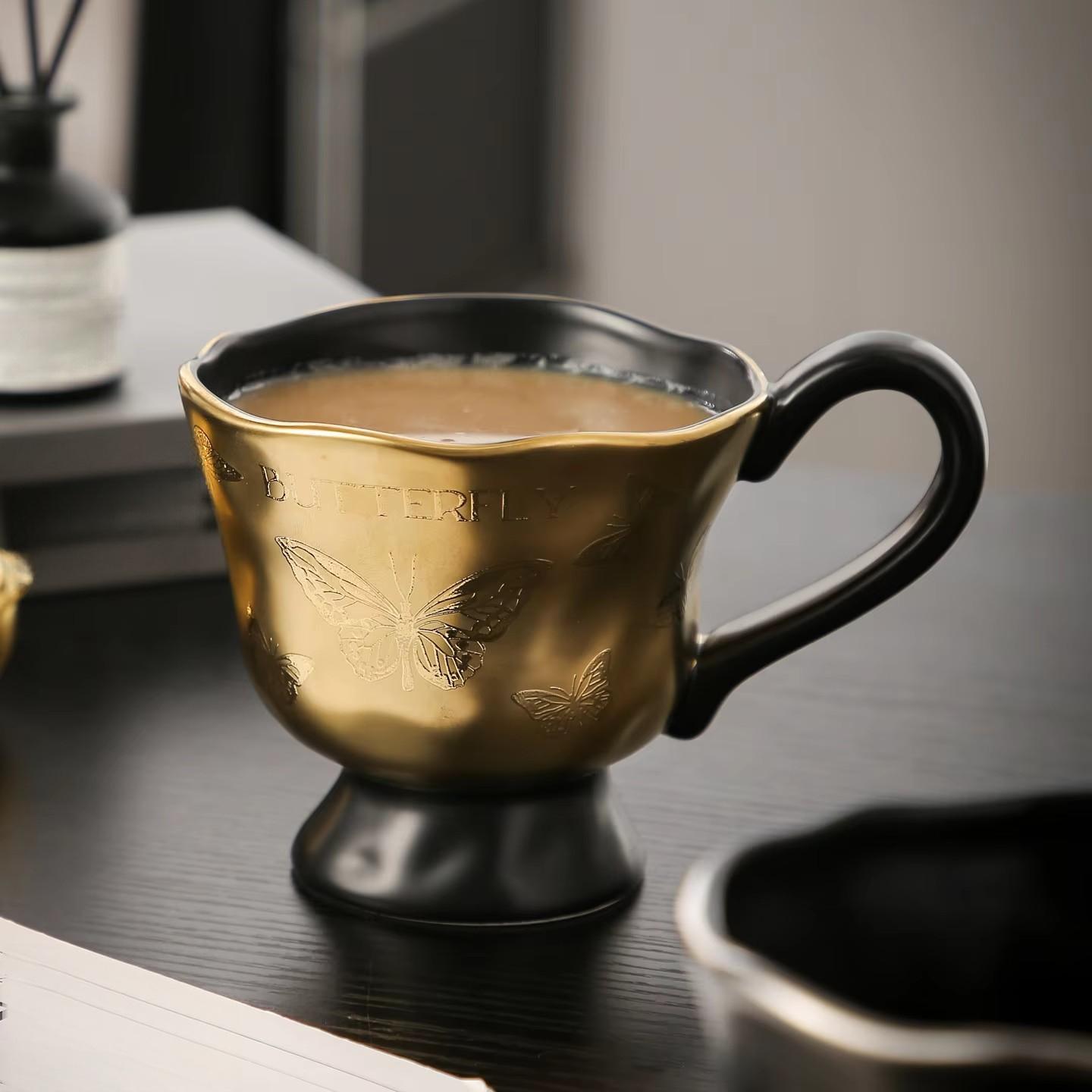 Xbloom Coffee Tea - Premium lichte luxe koffiemok van keramiek,