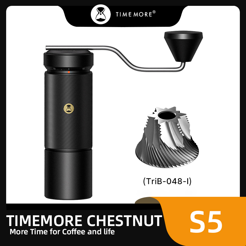 Burr Hand Grinder - TIMEMORE Chestnut S5 handmatige koffiemolen, draagbaar,