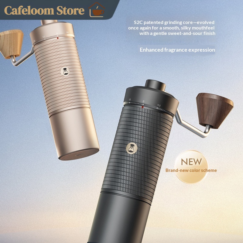 Burr Hand Grinder - Timemore C6 handmatige koffiemolen met externe