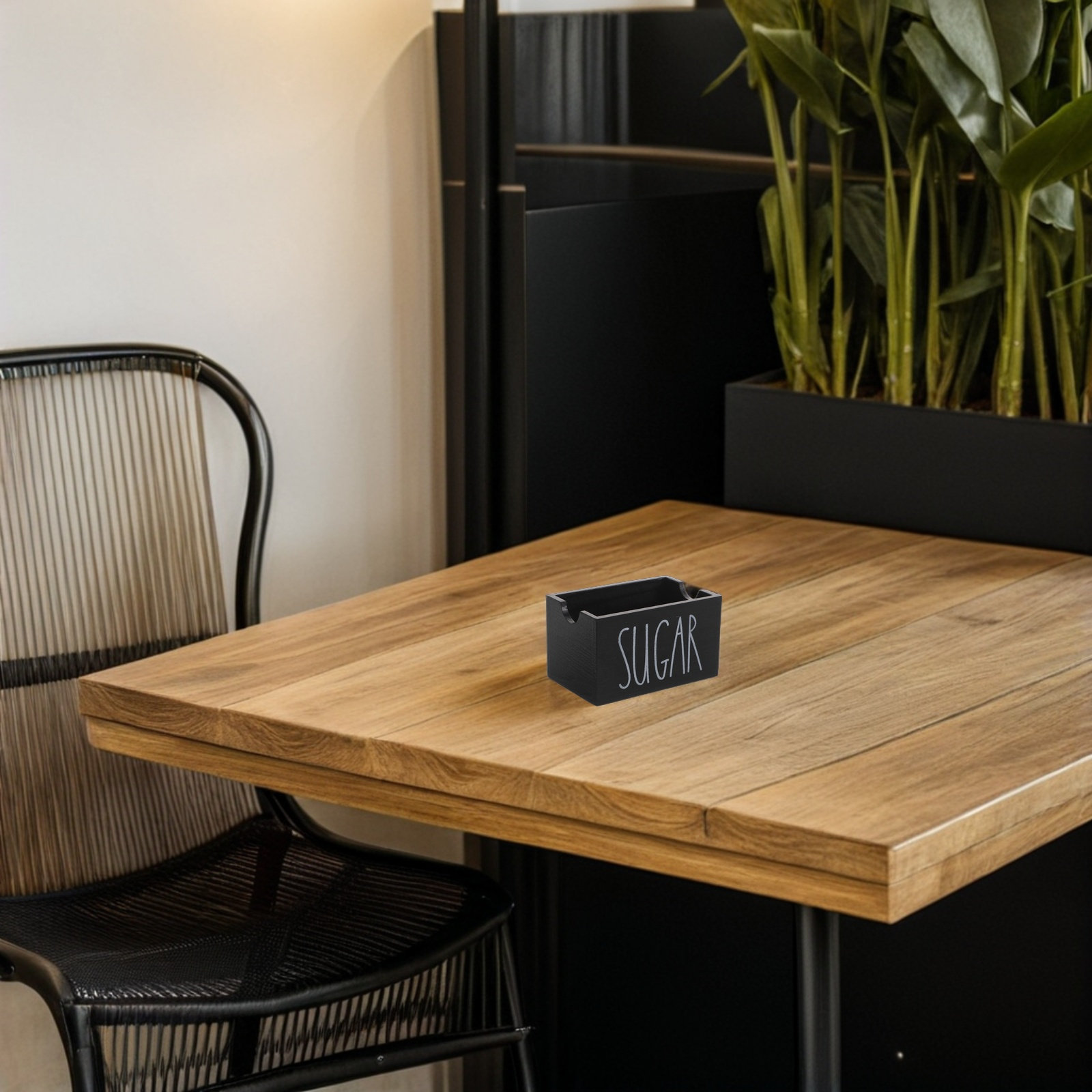 Coffee Tea Sugar - Houten houder voor suikerzakjes – tafelorganizer