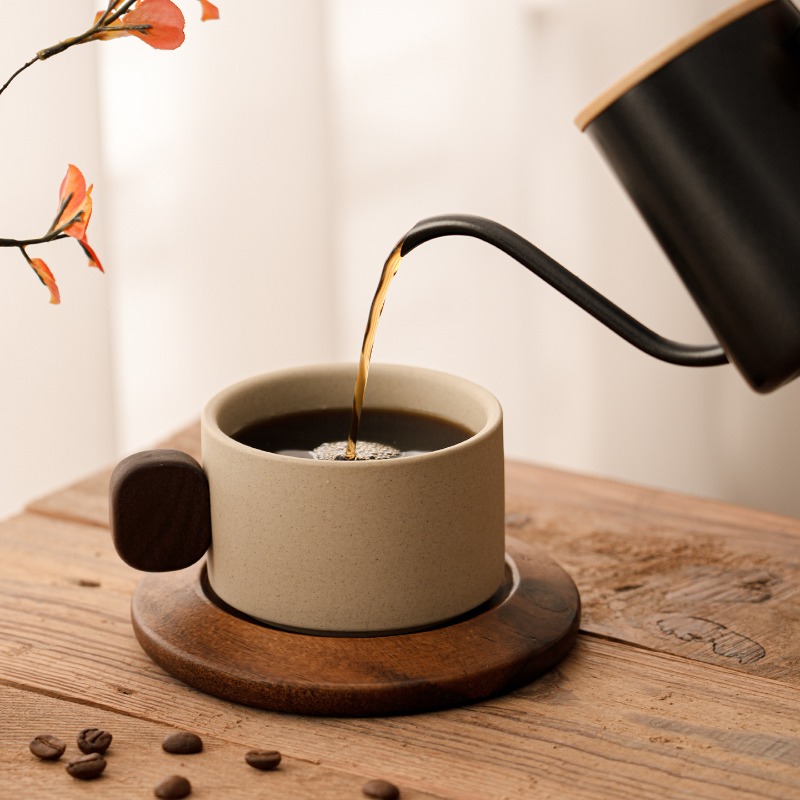 Antiek kleimok bloem theekoffi - Coffee Tea Name recensie en prijs