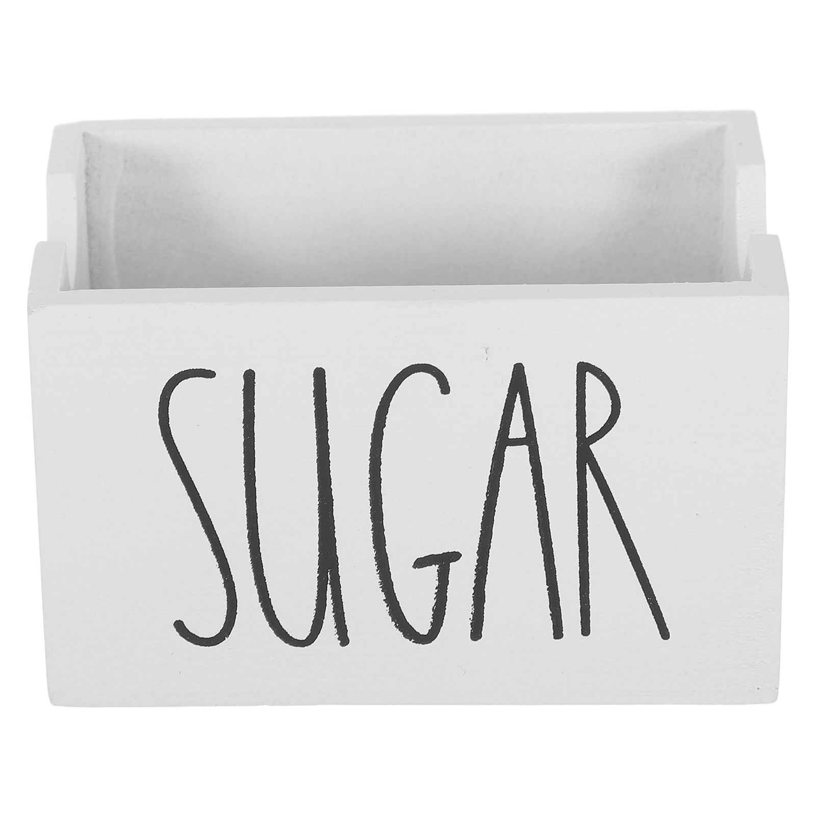 Houten suikerzakjeshouder, hou - Coffee Tea Sugar recensie en prijs
