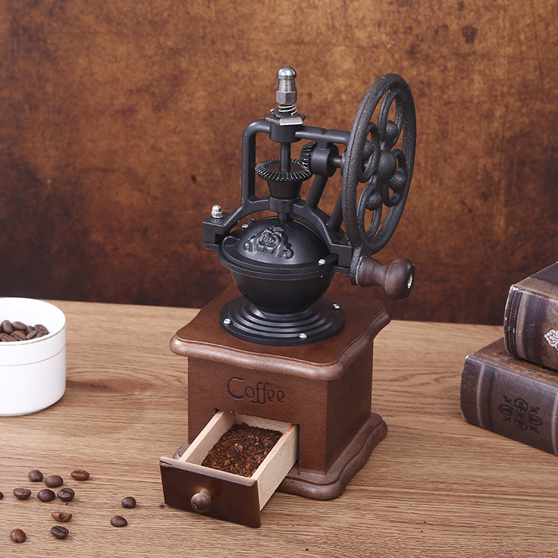 Klassieke hand schudden koffie - Burr Hand Grinder recensie en prijs