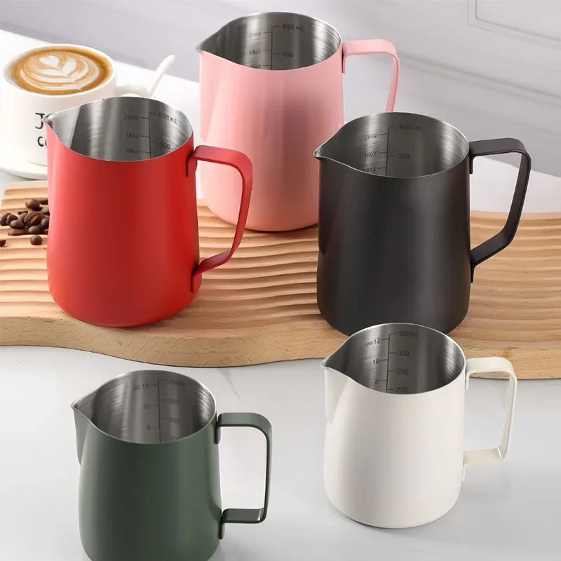350/600ML Koffiemelkopschuimka - Barista Milk Jug recensie en prijs