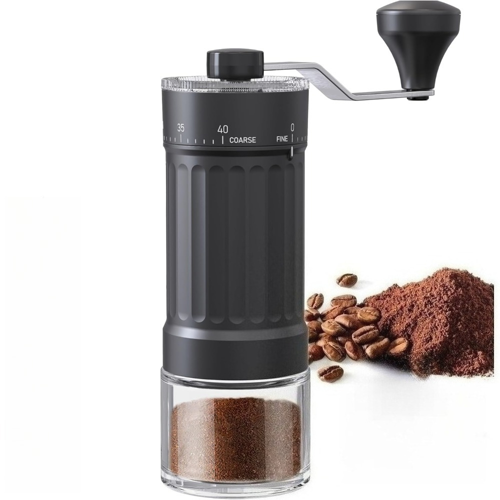 Handmatige koffiemolen met 40  - Burr Hand Grinder recensie en prijs