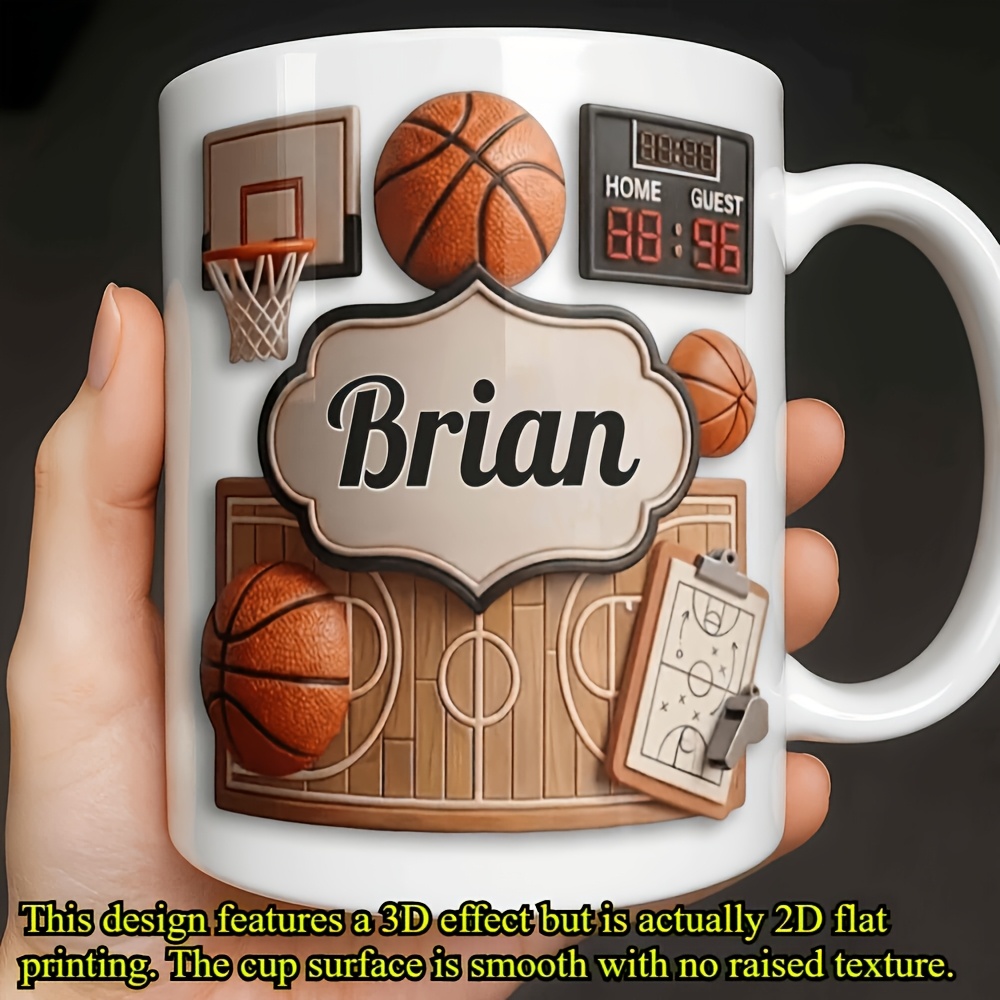 Gepersonaliseerde basketbal mo - Coffee Tea Name recensie en prijs