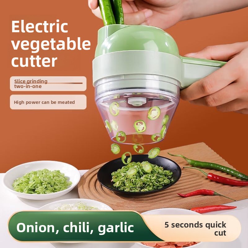 4In1 Elektrische Groentensnijd - Burr Hand Grinder recensie en prijs